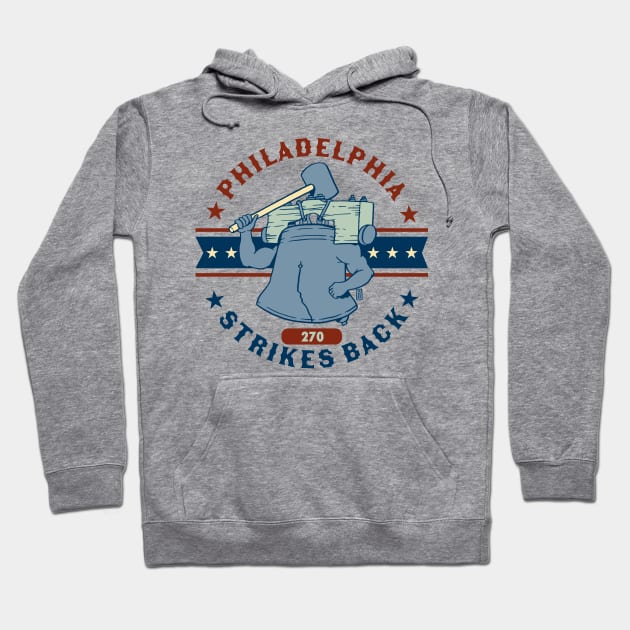 Philadelphia Strikes Back Hoodie by Thomcat23